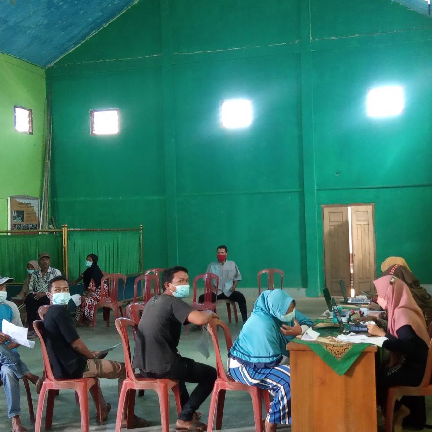 VAKSIN DOSIS 1 PEKON SIDOKATON KECAMATAN GISTING