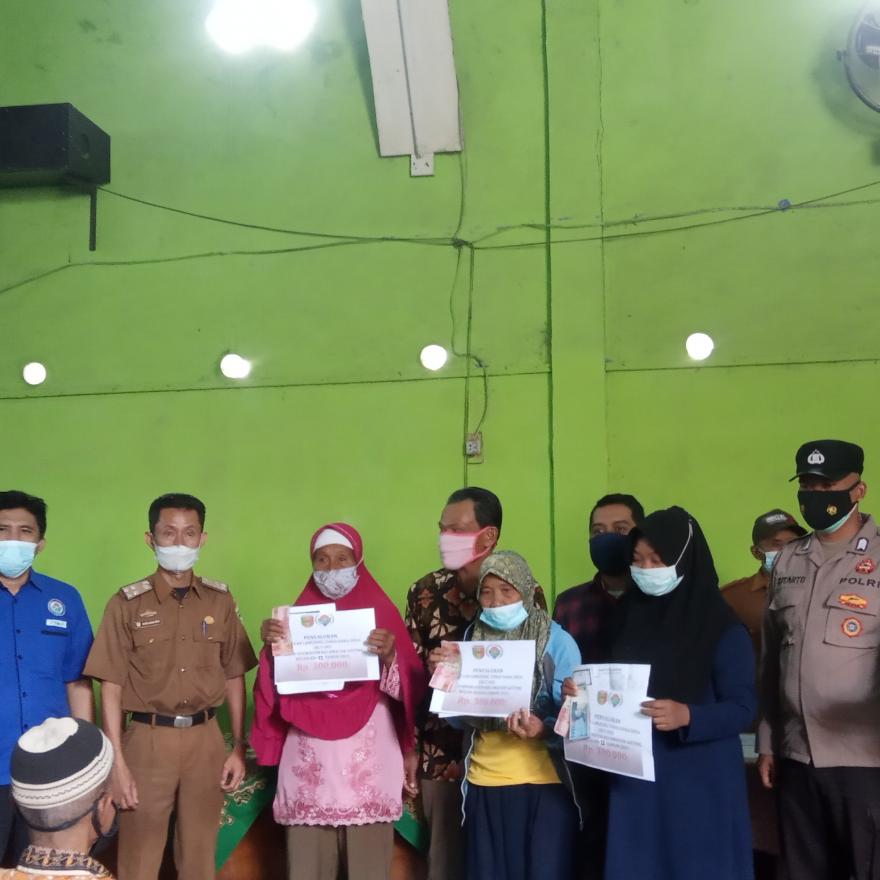 Pembagian BLT-DD pekon Sidokaton Tahap ke 12