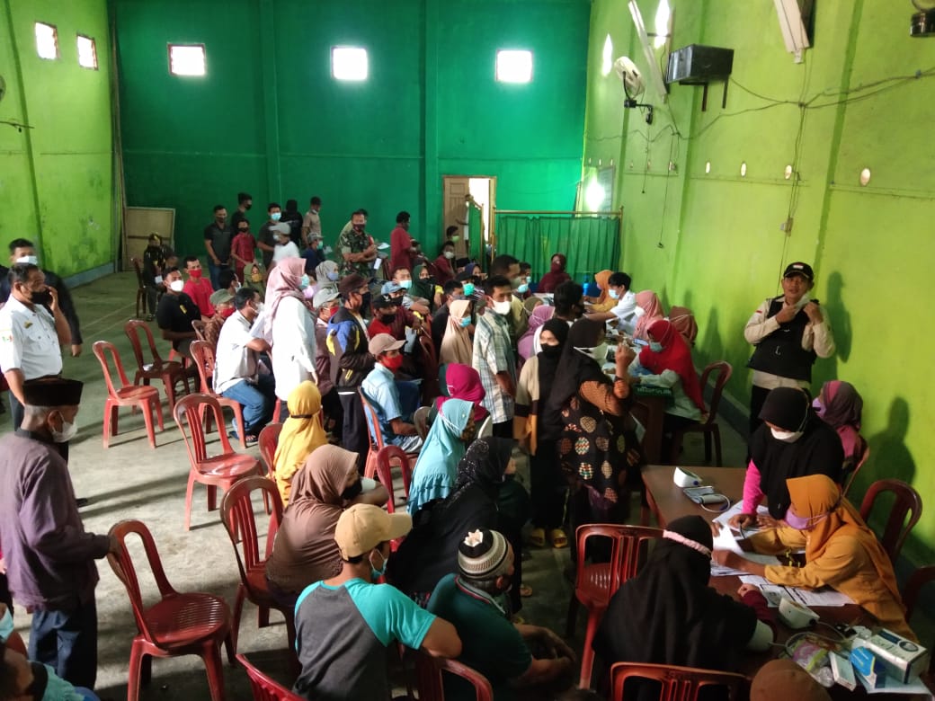 VAKSIN DOSIS 1 DAN 2 PEKON SIDOKATON KECAMATAN GISTING