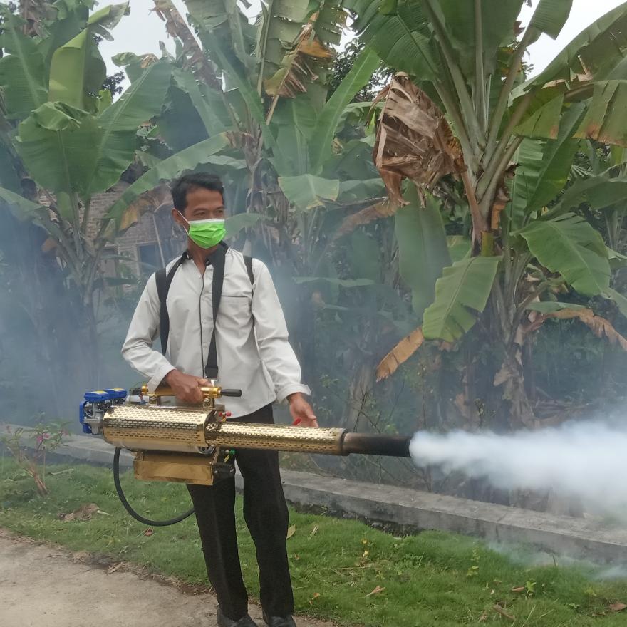 PERCOBAAN MESIN FOGING PEKON SIDOKATON