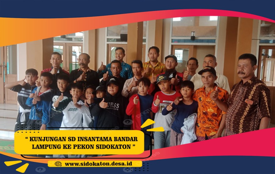 Kunjungan SD Insantama Bandar Lampung ke Pekon Sidokaton dan Kegiatan Bakti Sosial